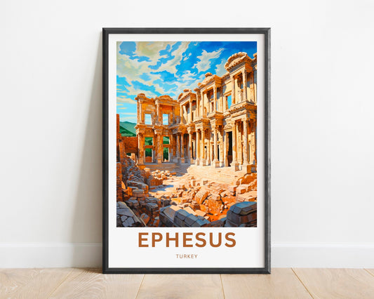 Ephesus Travel Poster