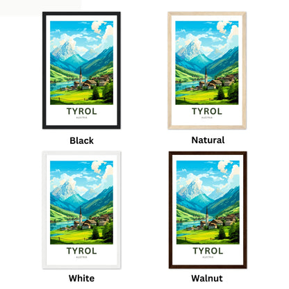 Tyrol Travel Poster