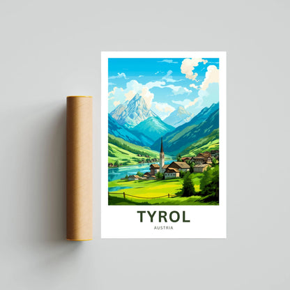 Tyrol Travel Poster