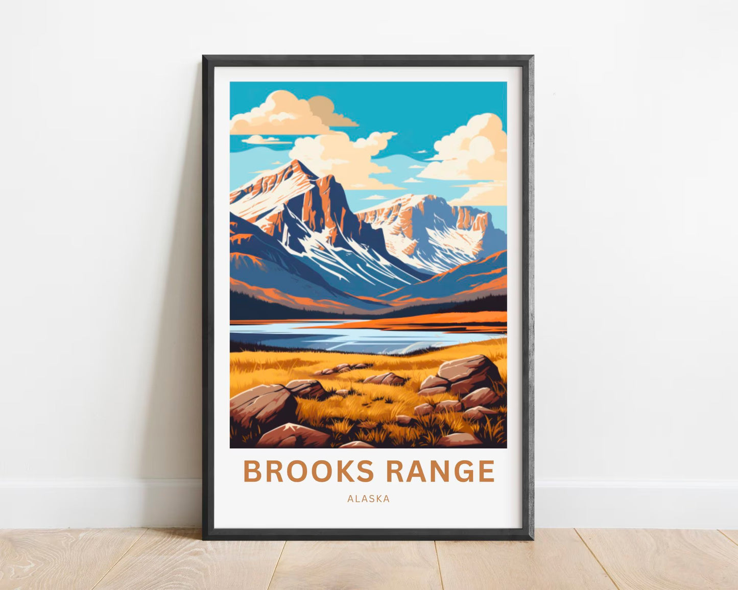 Brooks Range Travel Poster