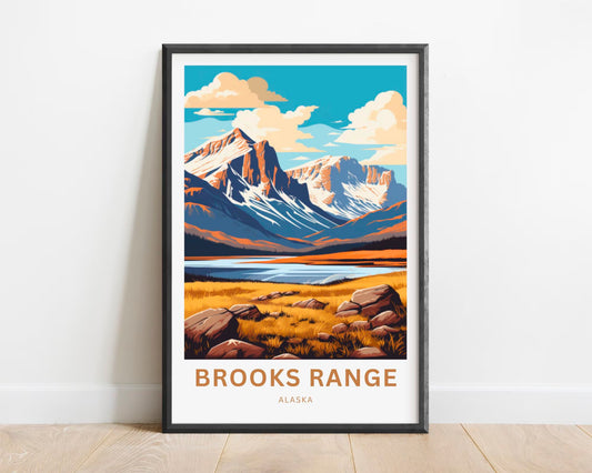 Brooks Range Travel Poster