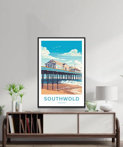 Southwold Travel Poster