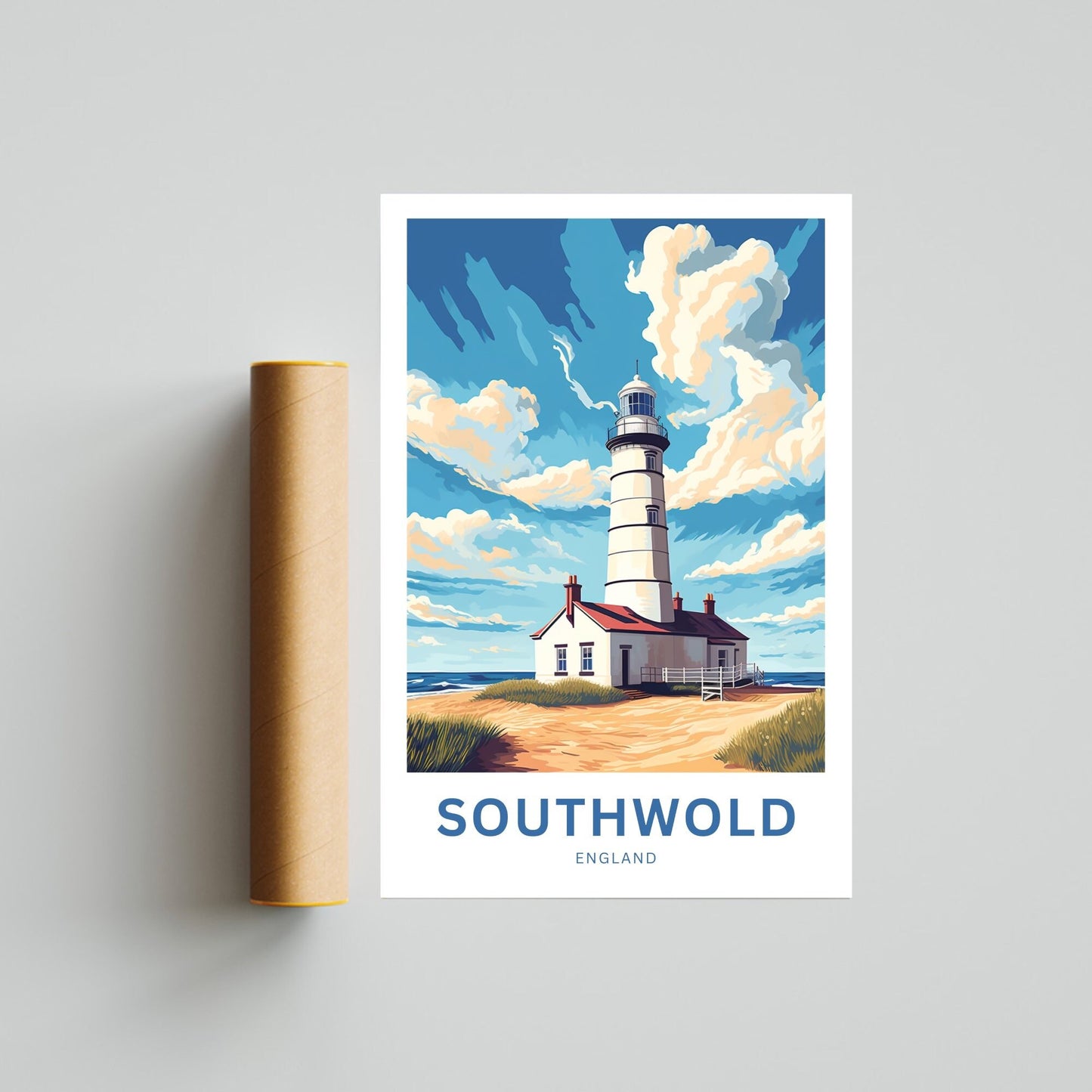 Southwold Travel Poster