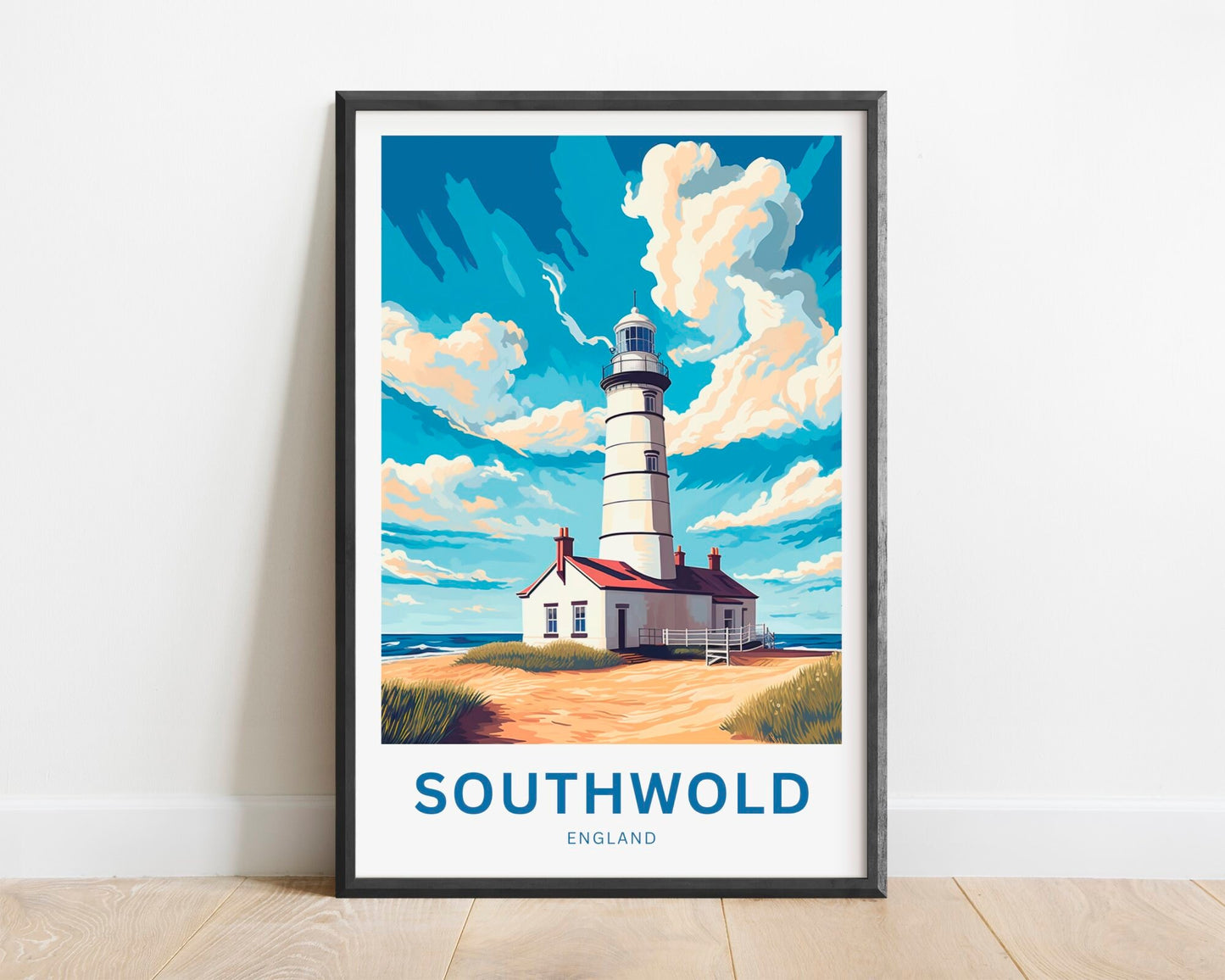 Southwold Travel Poster