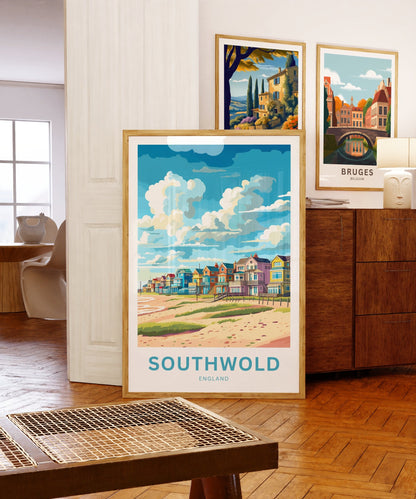 Southwold Travel Poster