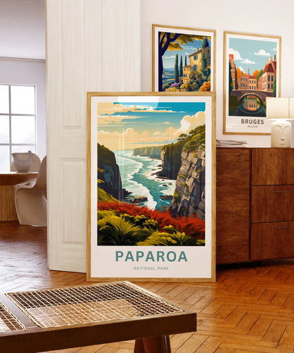 Paparoa Travel Poster