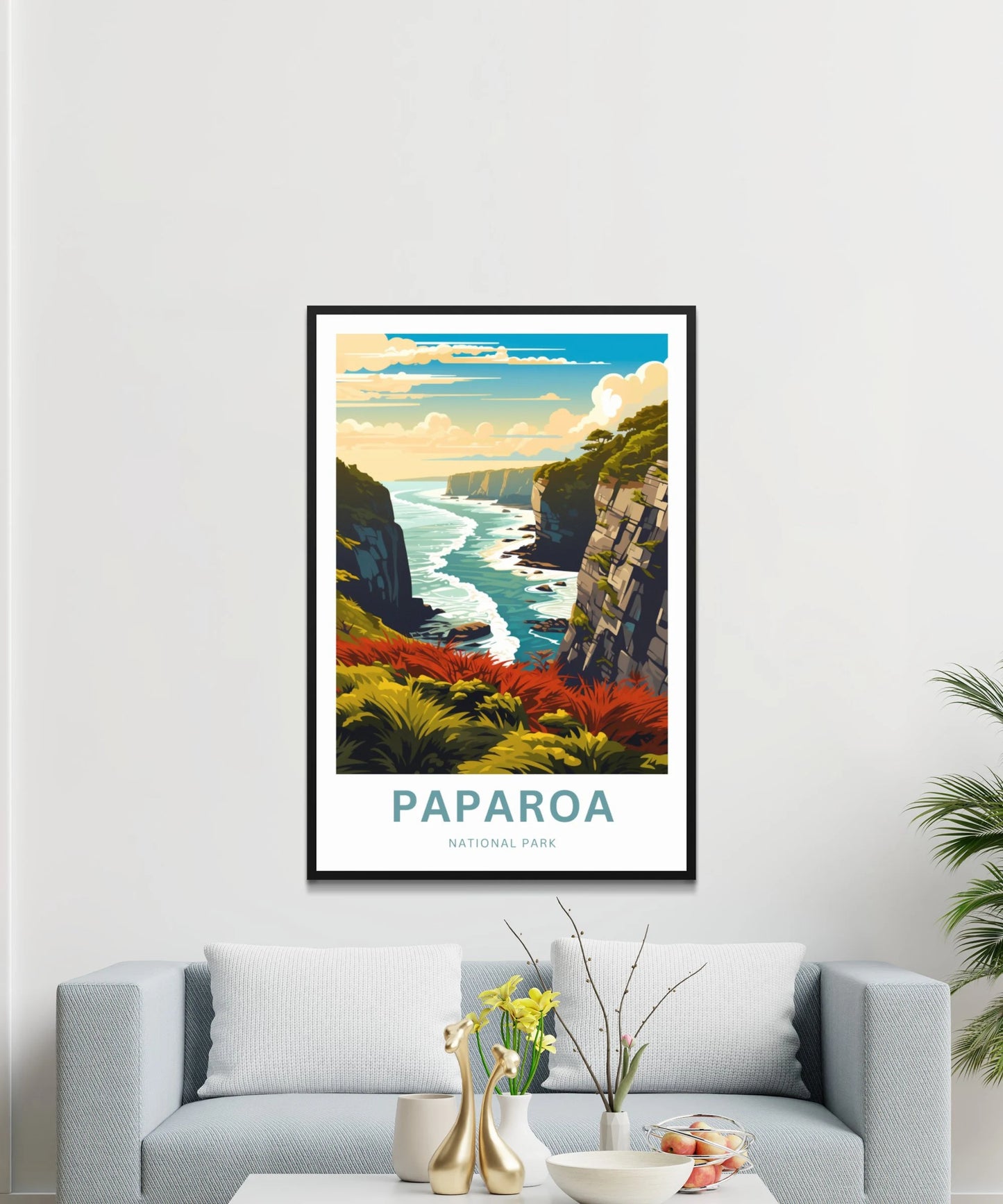 Paparoa Travel Poster