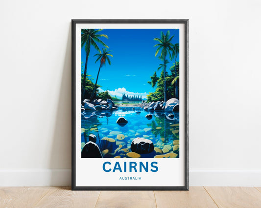 Cairns Travel Poster