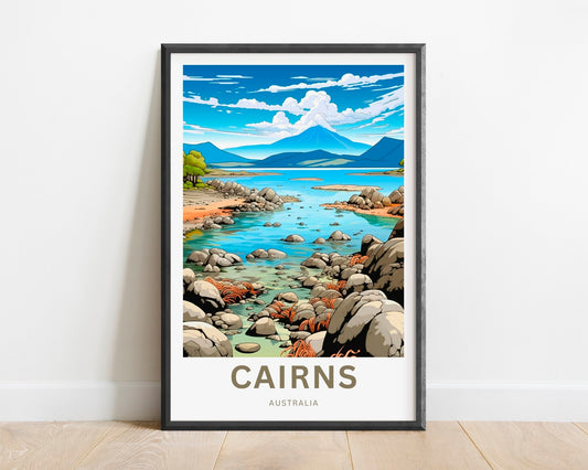 Cairns Travel Poster