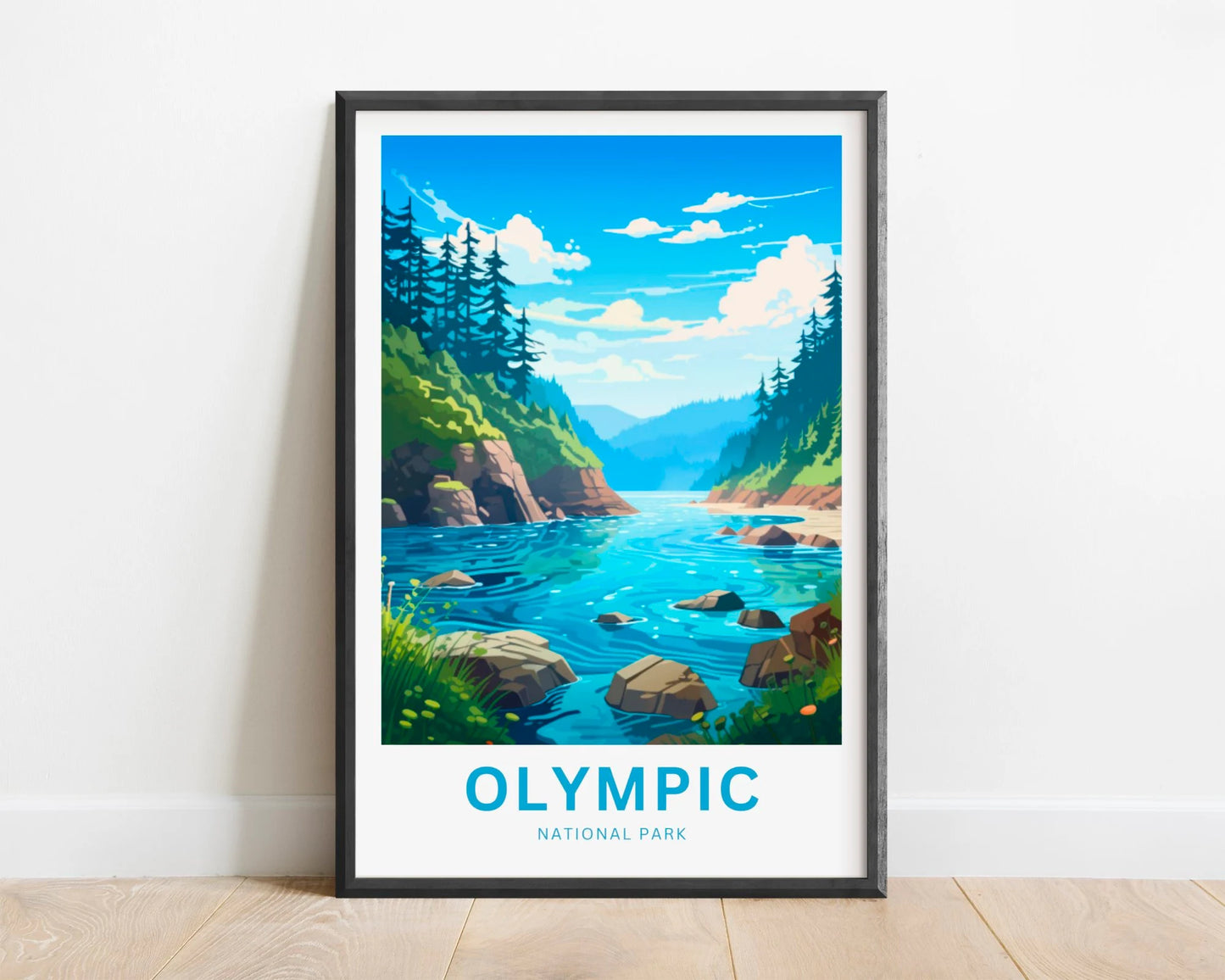 Olympic Travel Poster