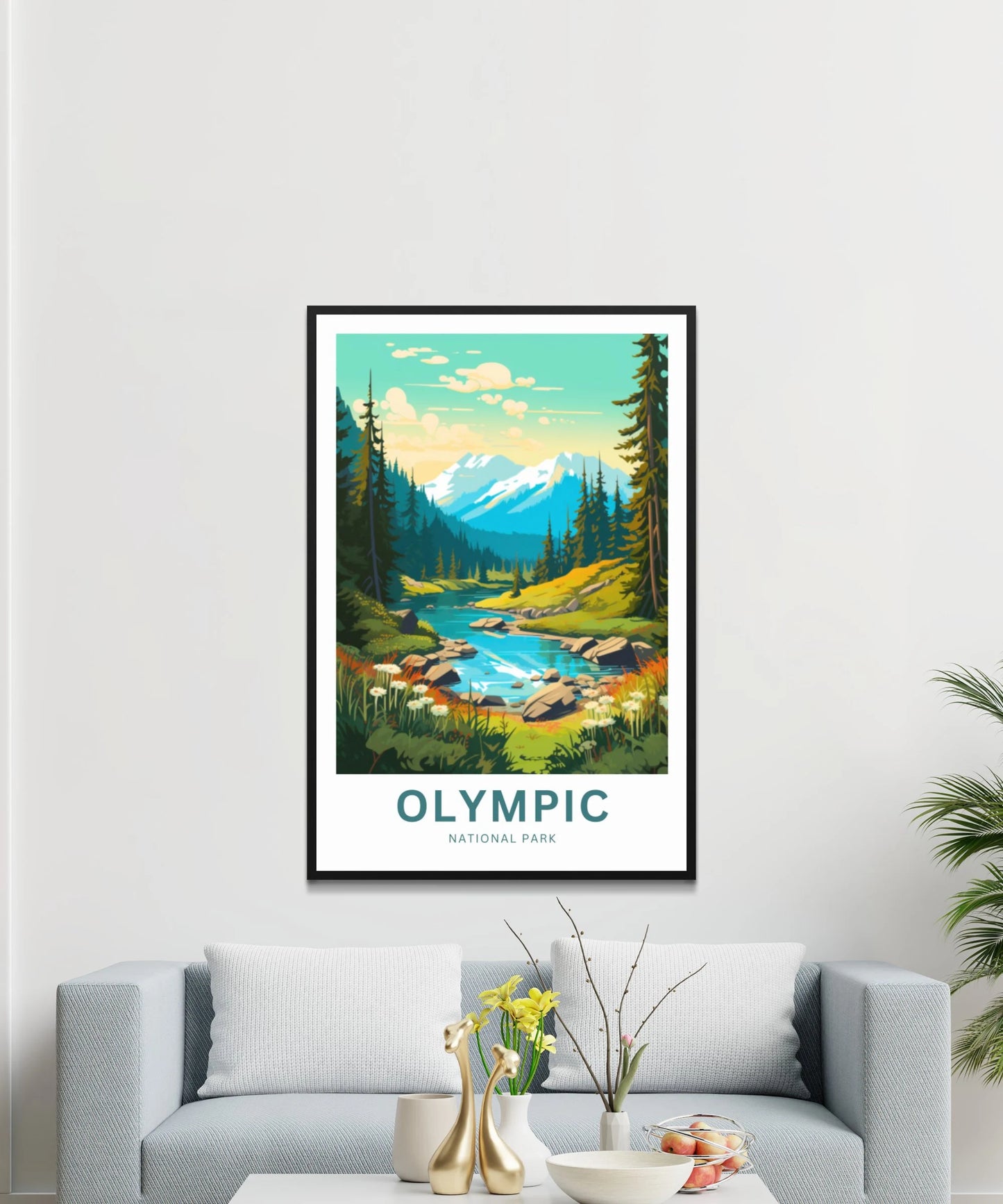 Olympic Travel Poster