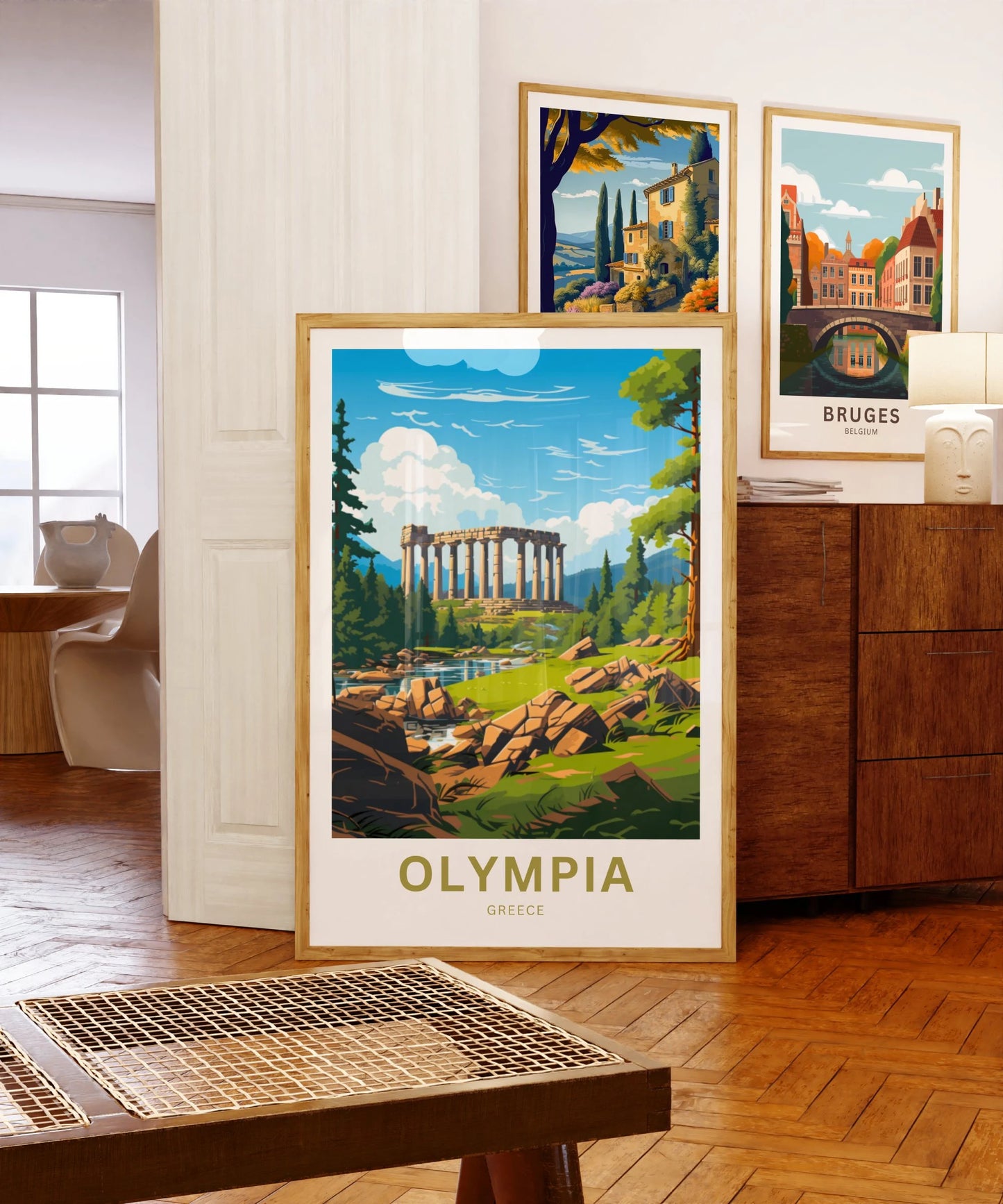 Olympia Travel Poster