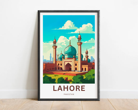 Lahore Travel Poster