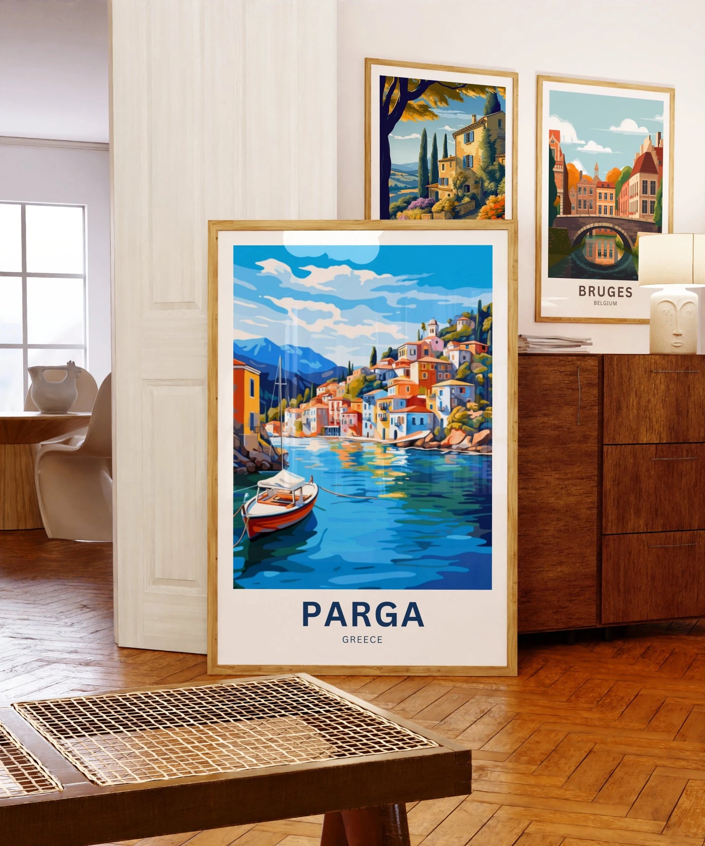 Parga Travel Poster