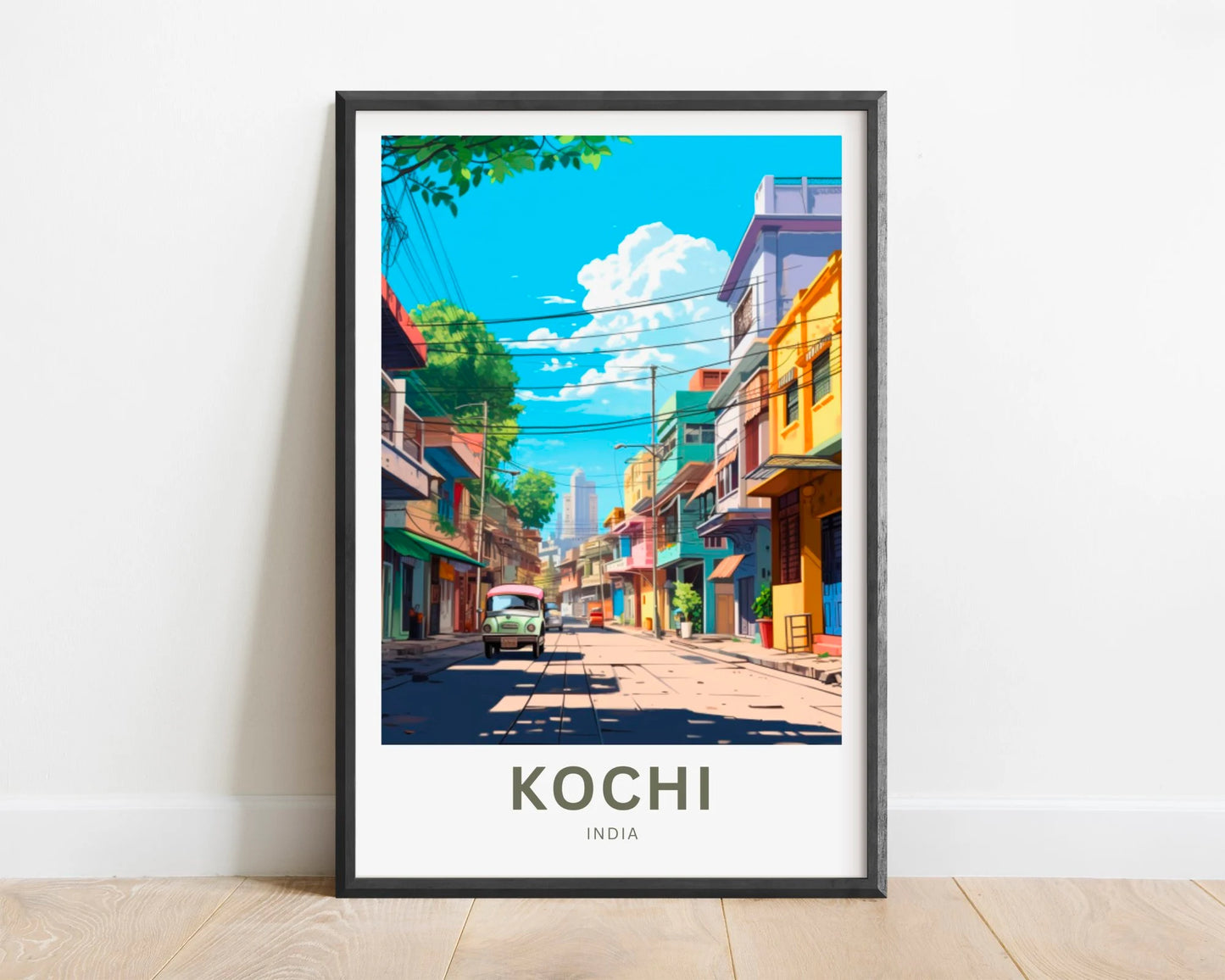 Kochi Travel Poster