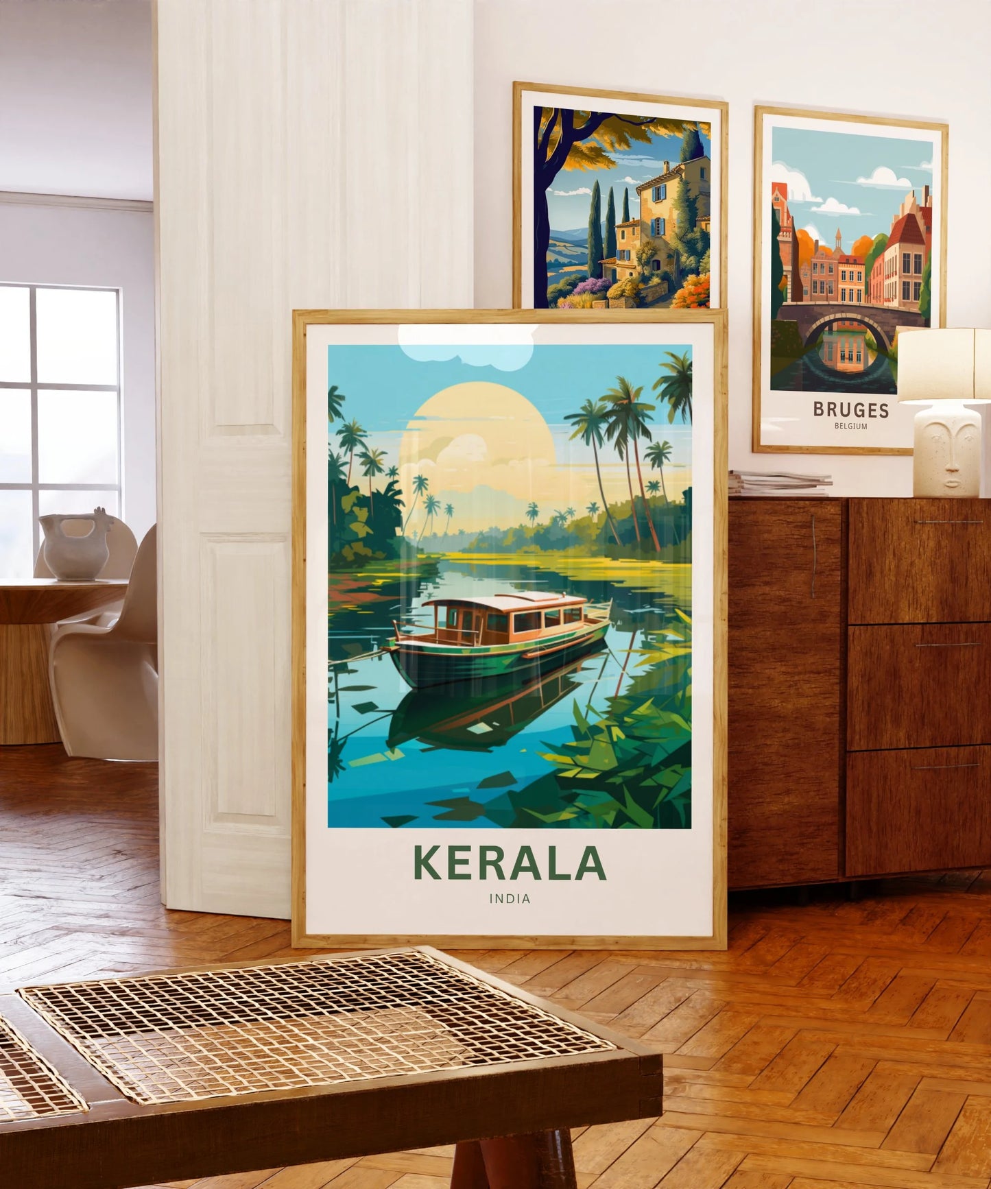 Kerala Travel Poster