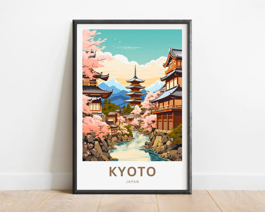 Kyoto Travel Poster
