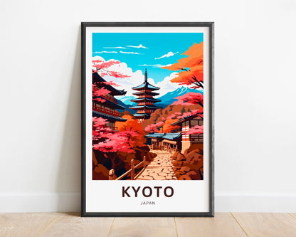 Kyoto Travel Poster