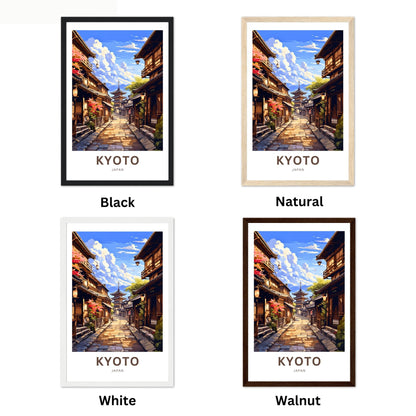 Kyoto Travel Poster