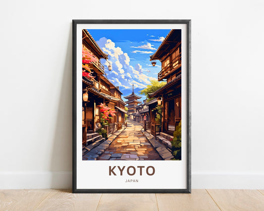 Kyoto Travel Poster