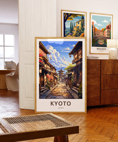 Kyoto Travel Poster