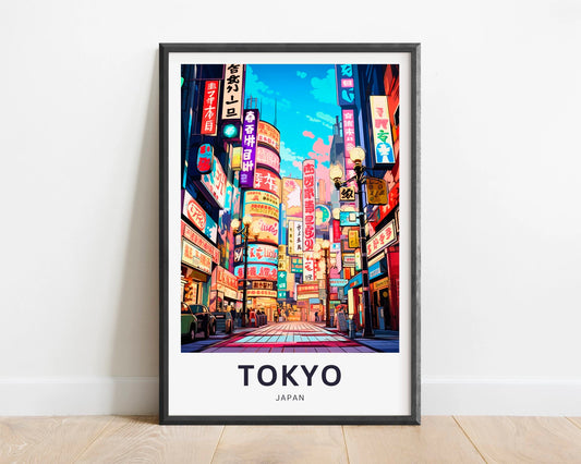 Tokyo Travel Poster