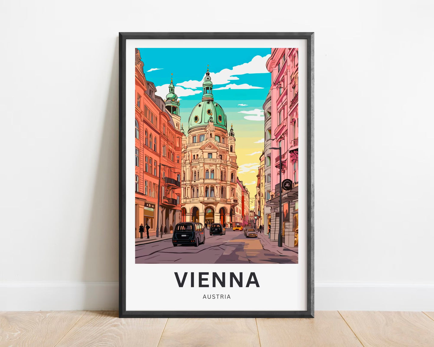 Vienna Travel Poster