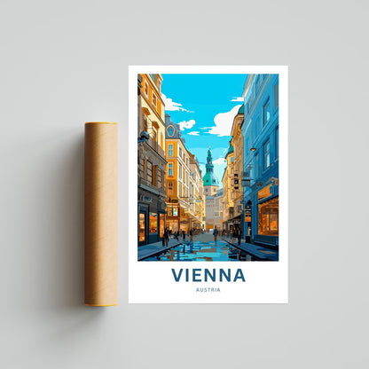 Vienna Travel Poster