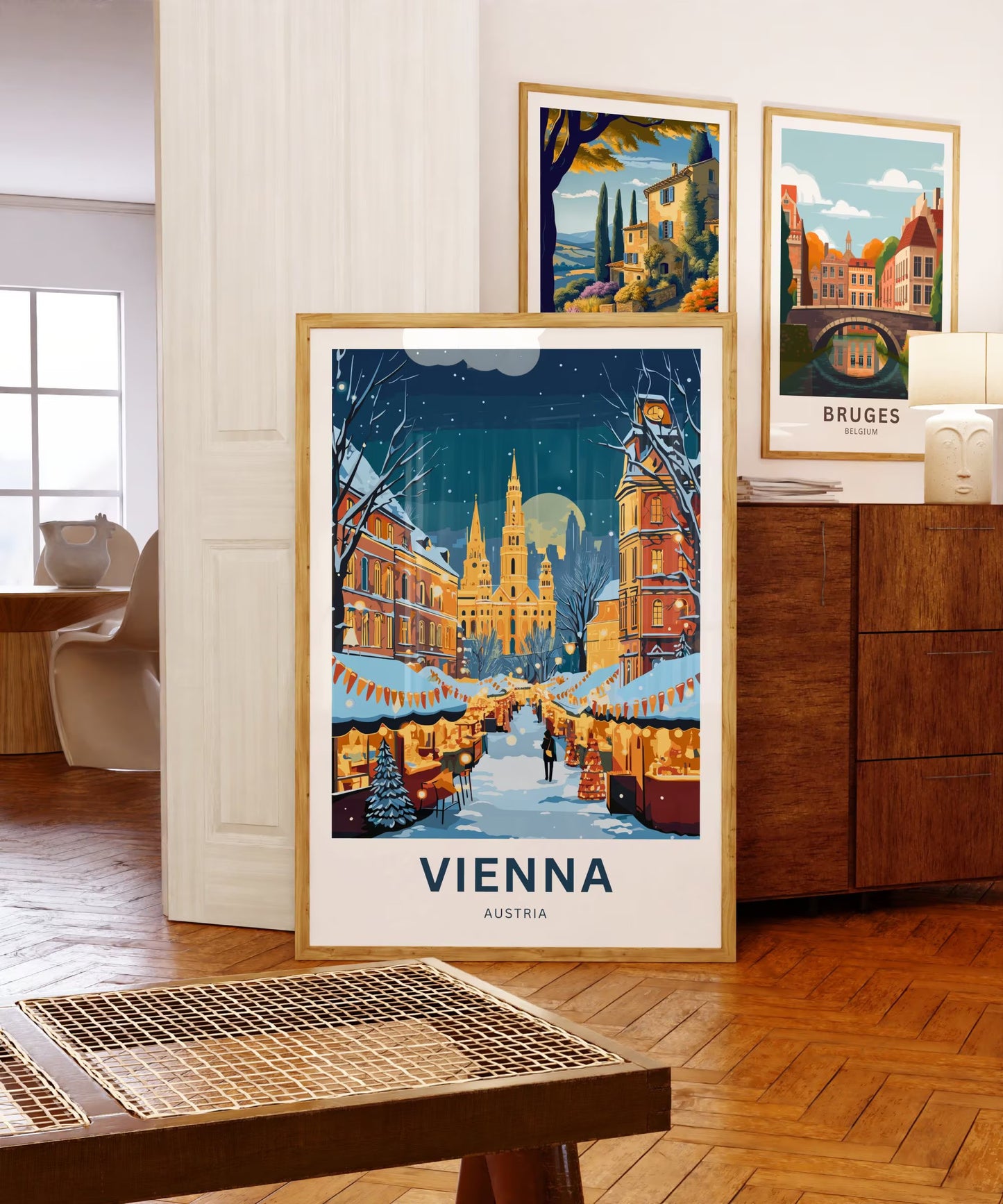 Vienna Travel Poster