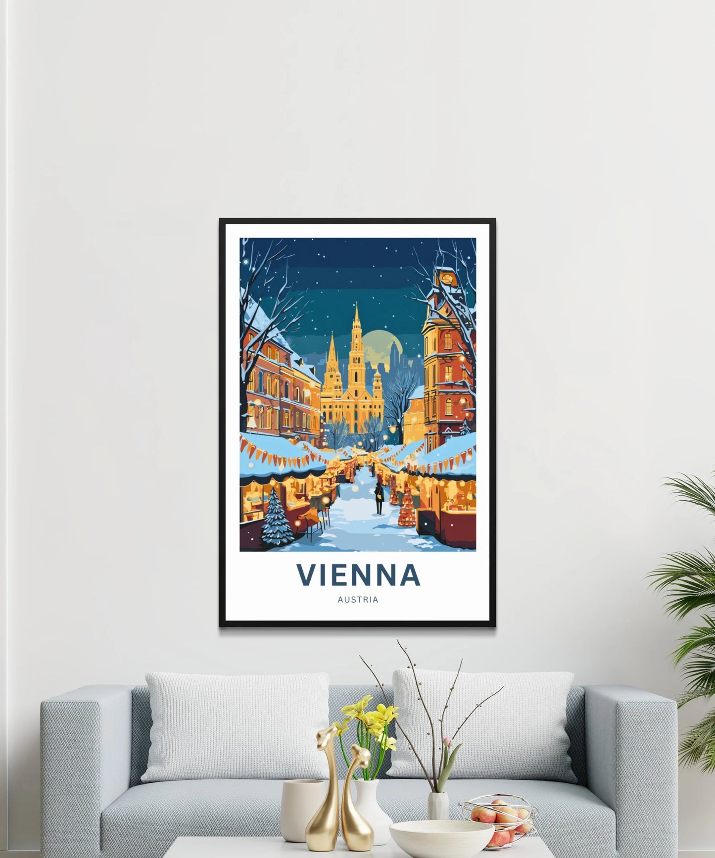 Vienna Travel Poster