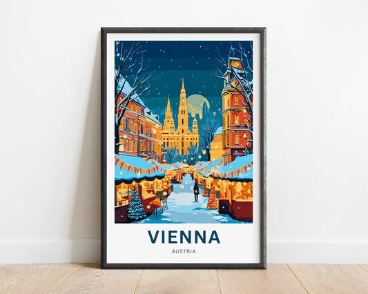 Vienna Travel Poster