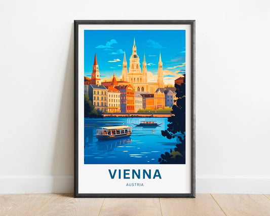 Vienna Travel Poster