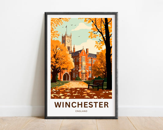 Winchester Travel Poster