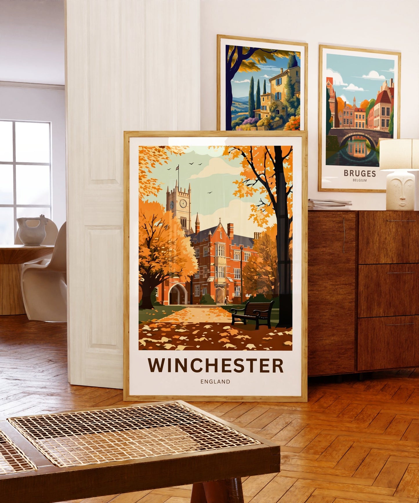 Winchester Travel Poster