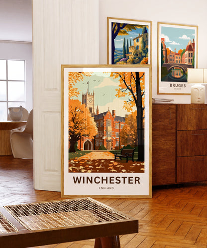 Winchester Travel Poster