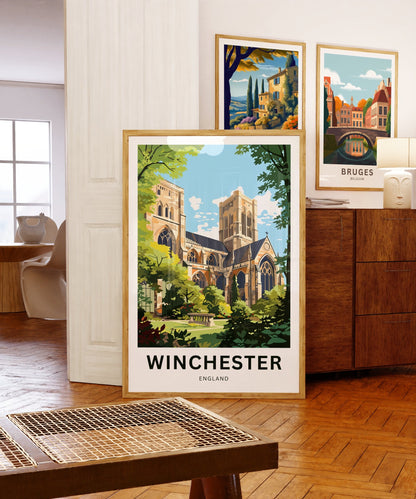 Winchester Travel Poster