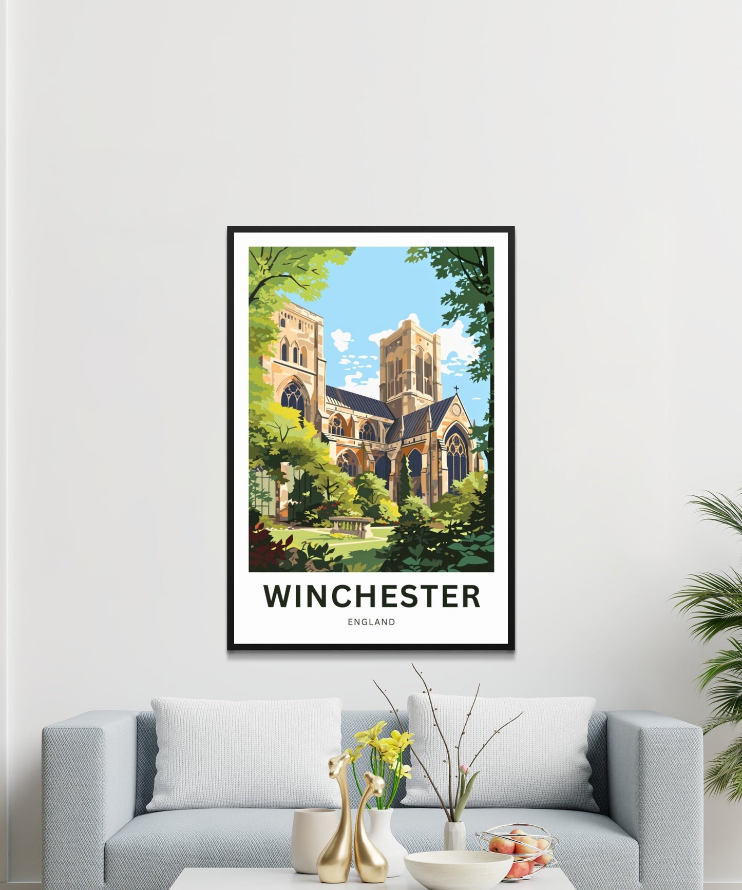 Winchester Travel Poster