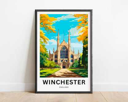 Winchester Travel Poster