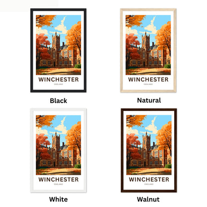 Winchester Travel Poster