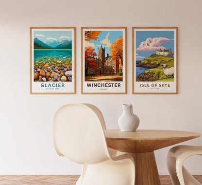 Winchester Travel Poster