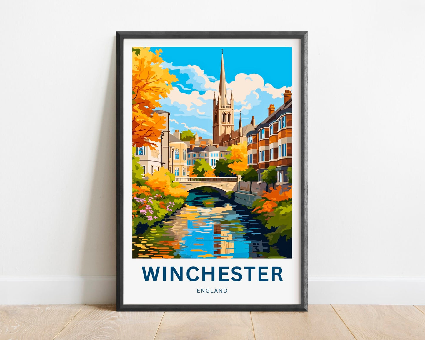 Winchester Travel Poster