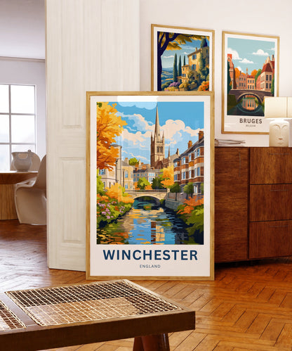 Winchester Travel Poster