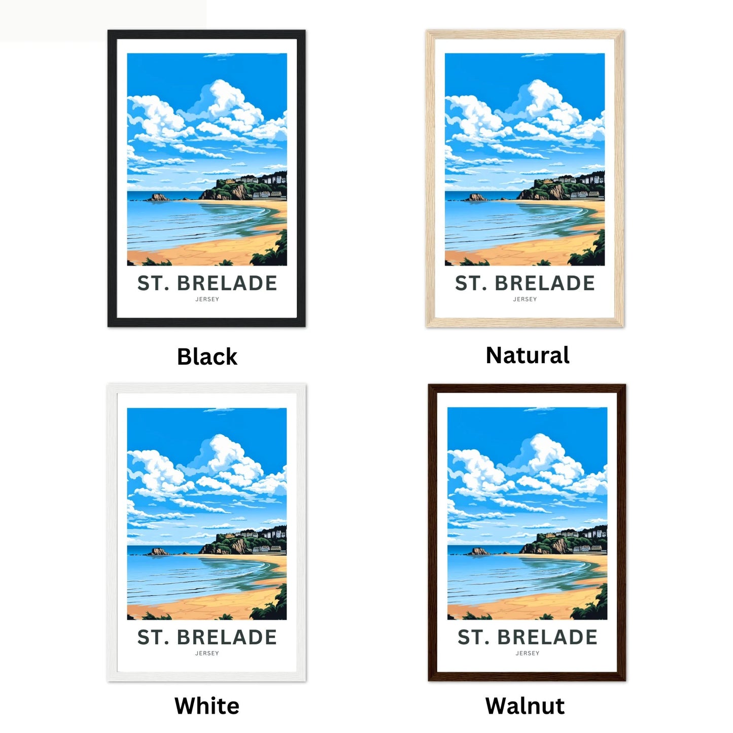 St. Brelade Travel Poster