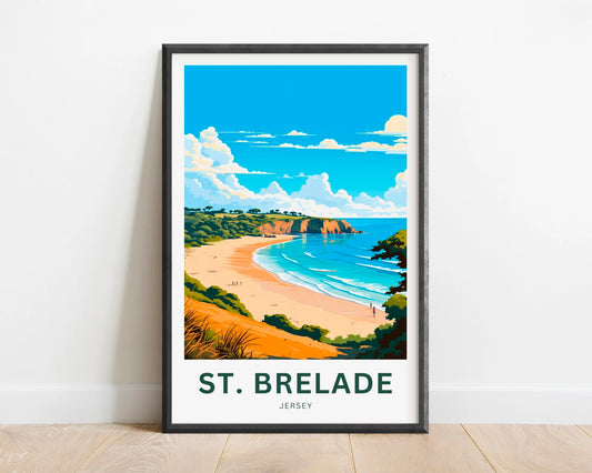 St. Brelade Travel Poster