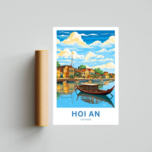 Hoi An Travel Poster
