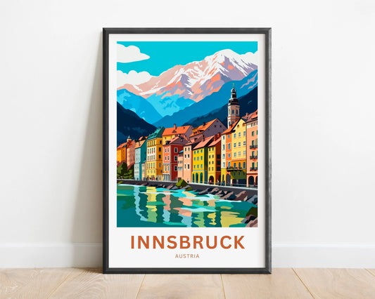 Innsbruck Travel Poster