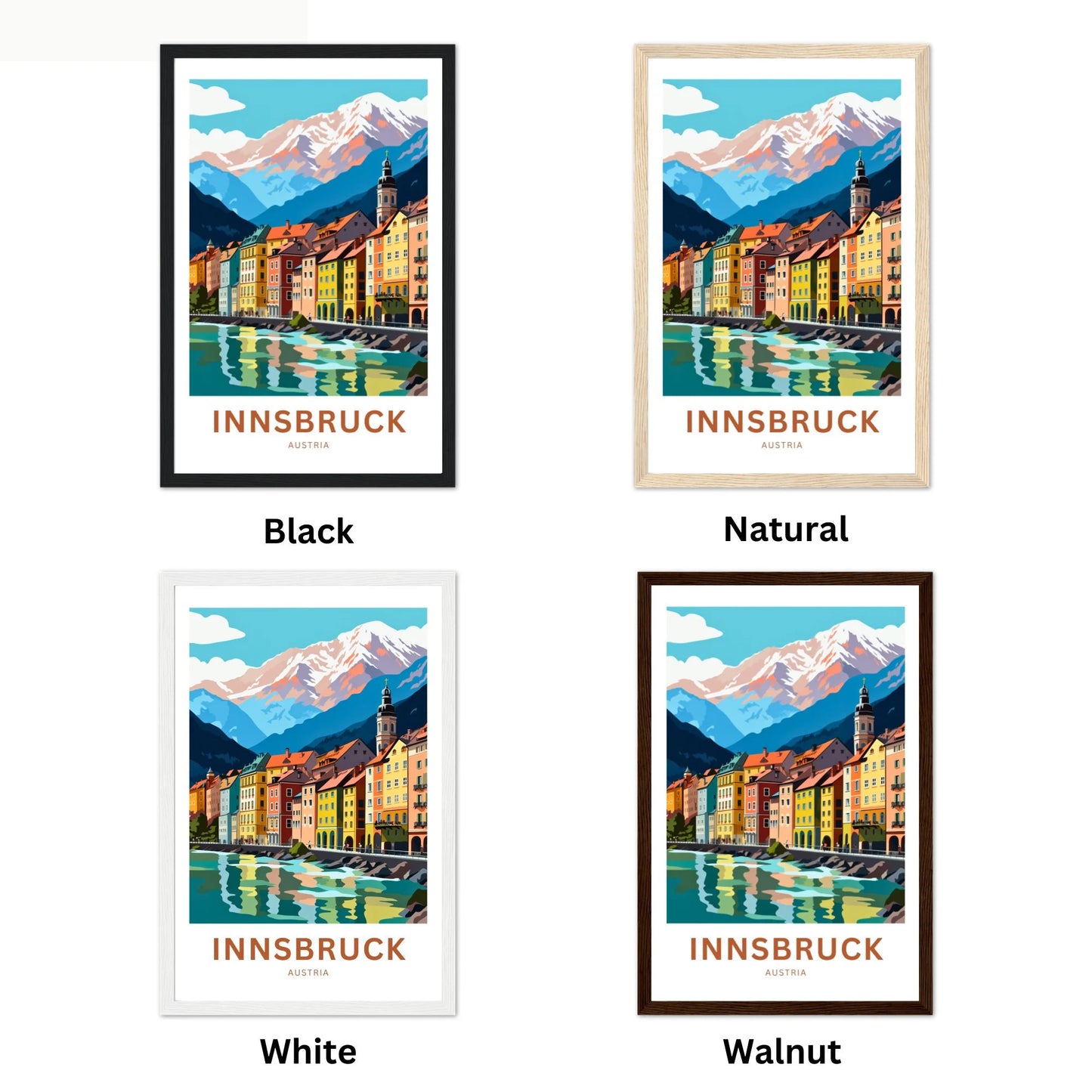 Innsbruck Travel Poster