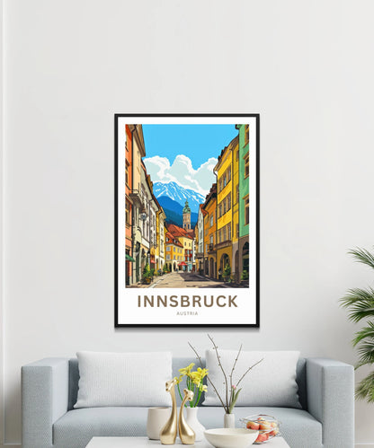 Innsbruck Travel Poster