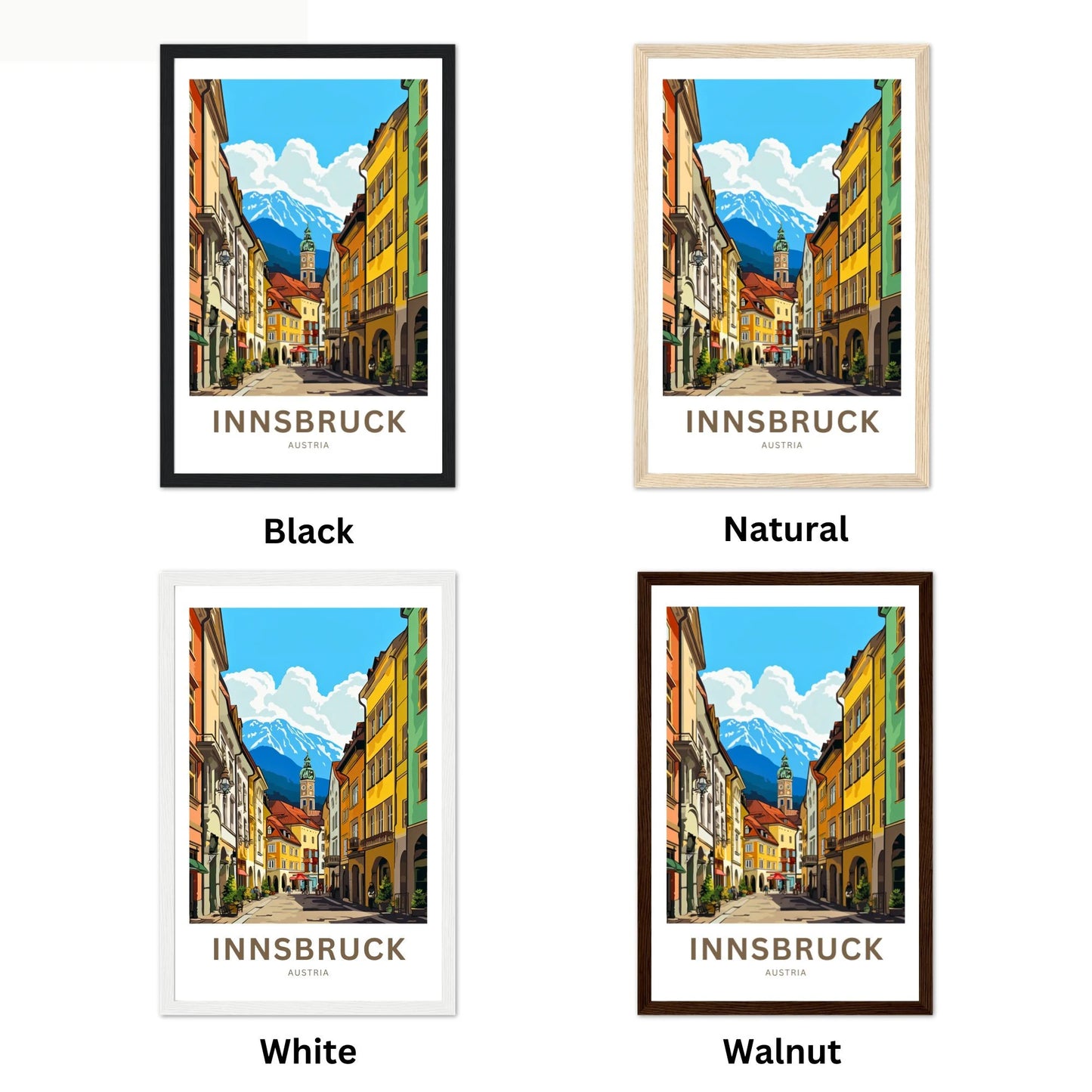 Innsbruck Travel Poster