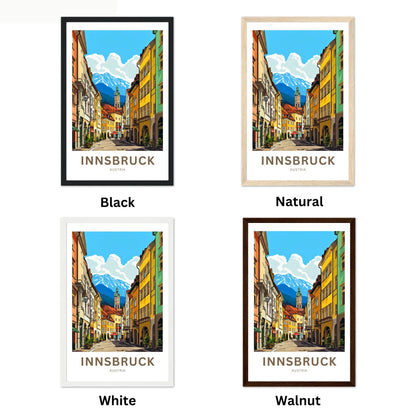 Innsbruck Travel Poster